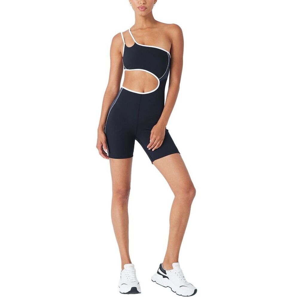 Gigi C Dakota Romper In Black Small $195